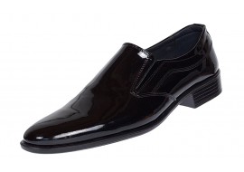 Pantofi barbati eleganti din piele naturala Negru LAC GKR818ELN